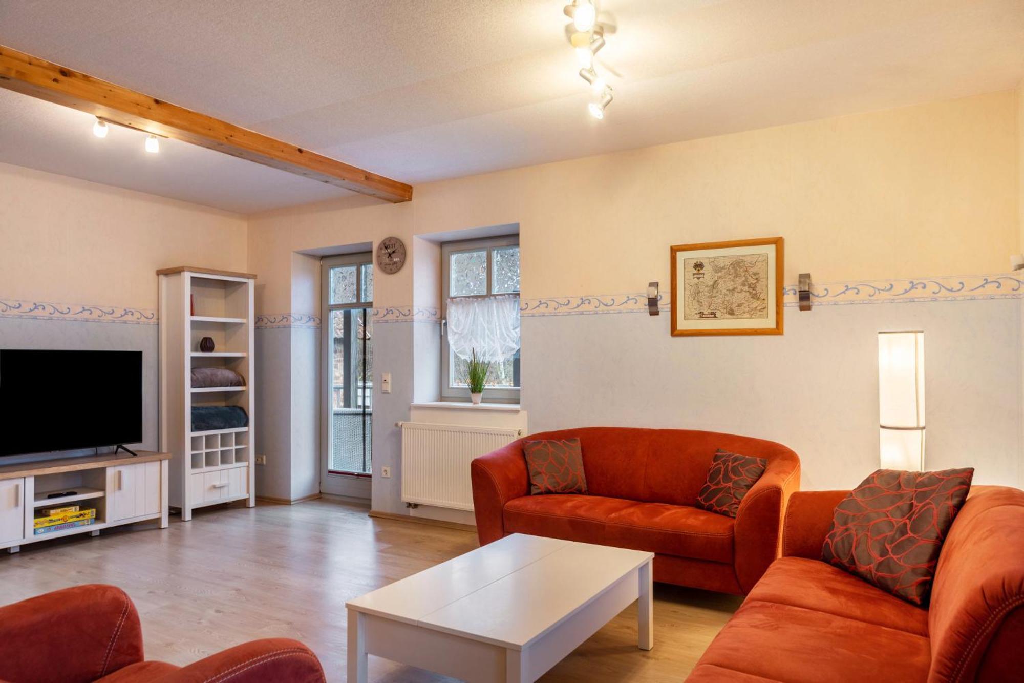 Ferienwohnung 1 Hof Schaefer Waldeck  Dış mekan fotoğraf